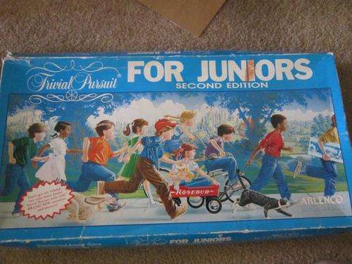 Trivial Pursuit - For Juniors second edition - Arlenco 1987