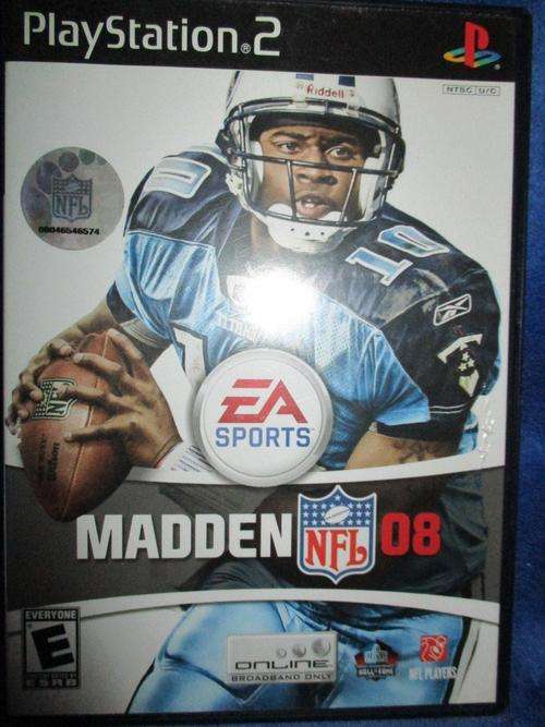 Madden NFL 08 -Playstation 2 (PS2) ntsc/uc