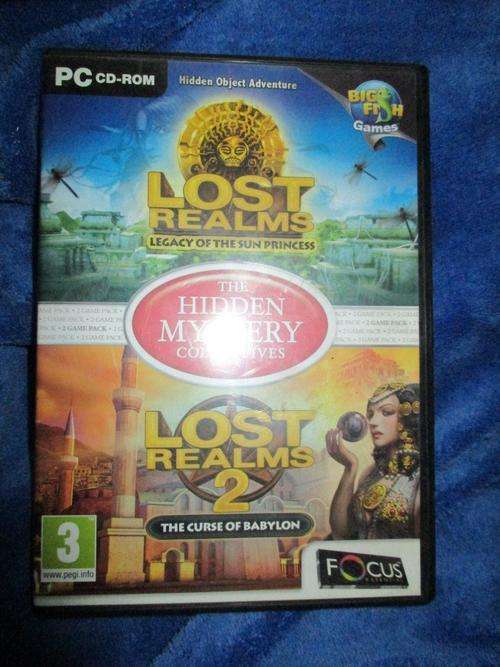 The Hidden Mystery Collection  - Lost Realms 1 & 2  -  PC Game -