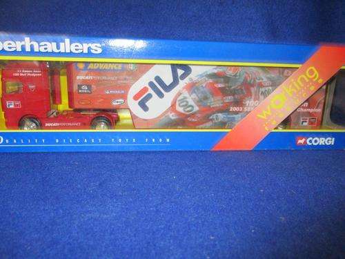 Corgi Super Haulers - Daf 95' Race Transporter - Ducati