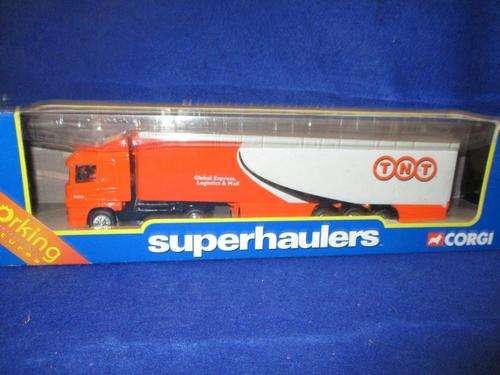 Corgi Super Haulers - Scania Box Trailer - TNT