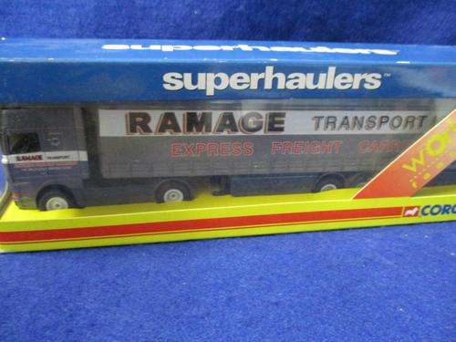 Corgi Super Haulers - Daf 95' Cab & Curtainside - Rampage Transport