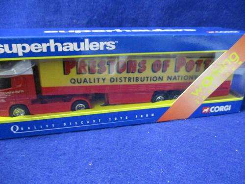 Corgi Super Haulers - Scania Curtainside - Prestons of Potto
