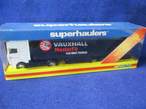 Corgi Super Haulers - Daf 95' Cab & Curtainside - Vauxhall Masterfit