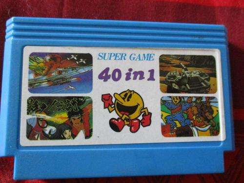 8 Bit Retro Gaming Cartridge - 40 in 1 Some Great Titles
