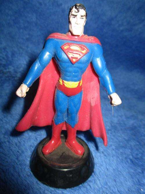 Superman on a Plinth - preparing to take off - Solid Rubber +-9cm