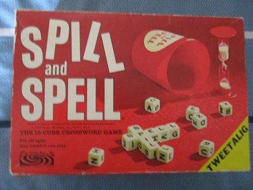 Vintage Spill and Spell - Metrotoy (Parker Brothers)