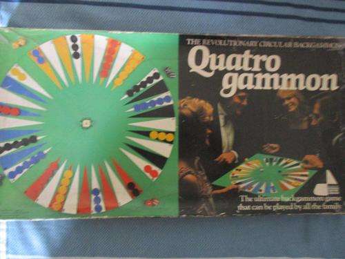 Vintage Quatro Gammon - Made in Engaland 1982 - (as new)