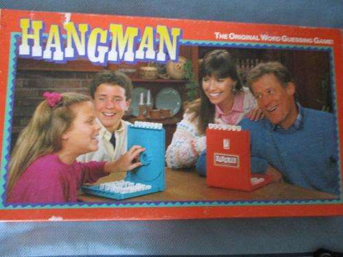 Hangman - The Original Word Guessing Game - Milton Bradley - Made in USA