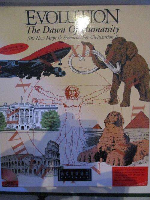 PC - Evolution The Dawn of Humanity (win 95 / 3.1) Retro gaming (big box game)