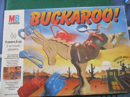 Buckaroo! - Milton Bradley - Made in Spain