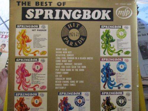 L.P. - Springbok Hit Parade The Best of 1921-72