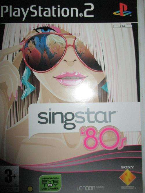 PS2 - Singstar 80's