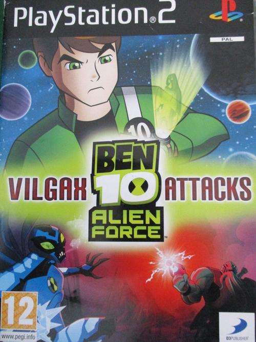 PS2 - Ben 10 Alien Force - Vilgax Attacks