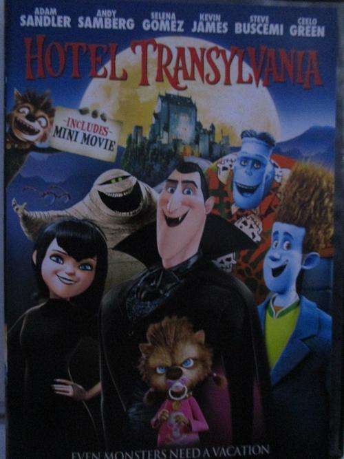 DVD - Hotel Transylvania - Sandler, Gomez.