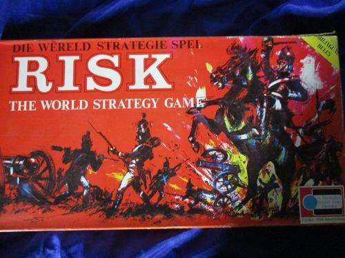 Risk - The World Strategy Game - Manhattam Product - Bilingual Rules