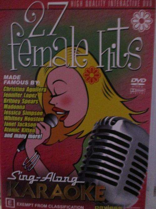 DVD - 27 Female Hits Sing- Along Karaoke