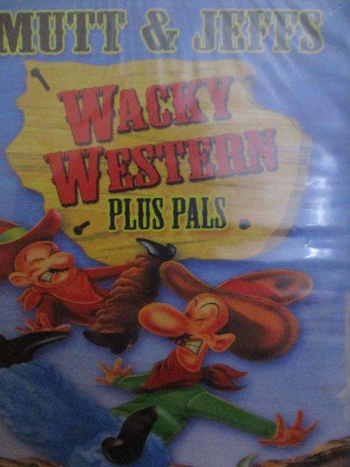 DVD - Mutt & Jeffs - Wacky Western Plus Pals (new sealed)