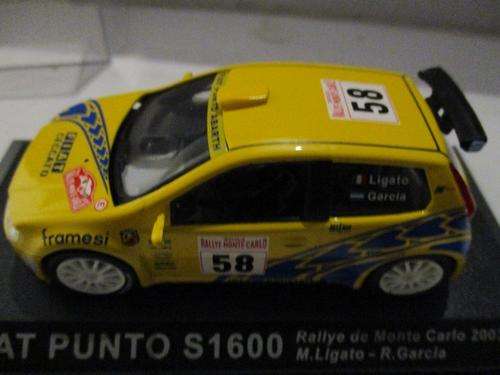 Fiat Punto S1600 Rallye de Monte Carlo 2003 - Rally Collection 1:43 scale