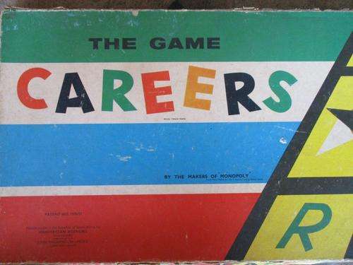 Vintage Careers board game - 1950's - Manhattan Agencies