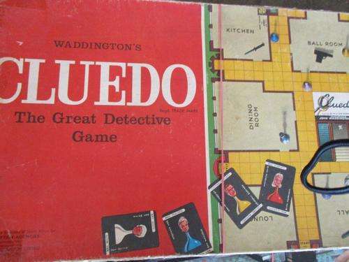 Vintage Cluedo board game - 1950's - Manhattan Agencies