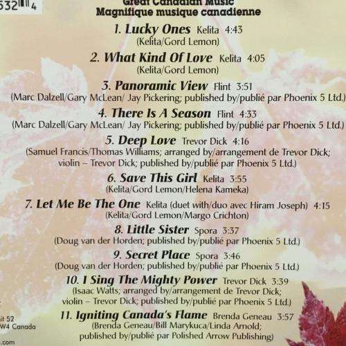 CD - Homegrown - Great Canadian Music