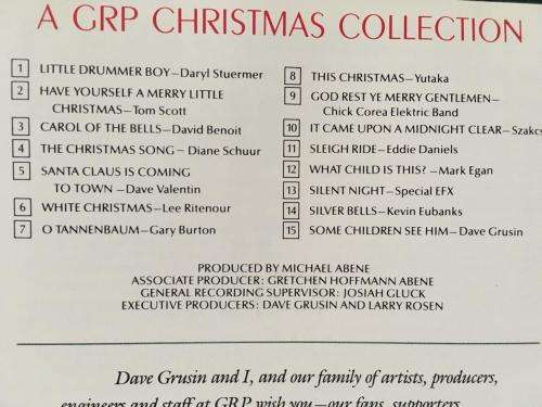 CD - GRP  Christmas Collection