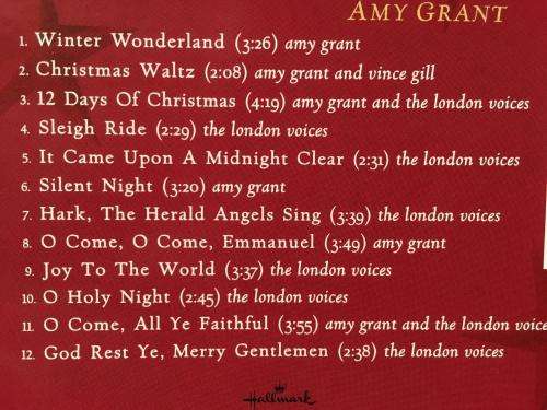CD - Amy Grant - The Spirit of Christmas