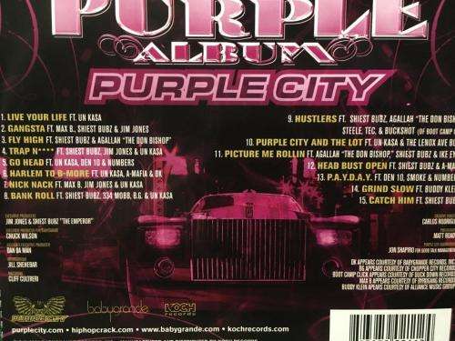 CD - Purple City - The Purple Album