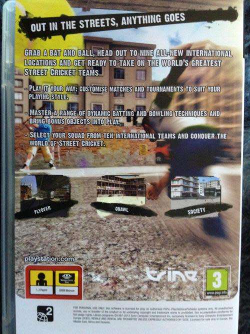 PSP - Street Cricket Champions 2
