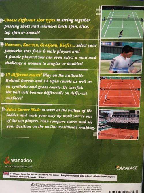 PS2 - NGT Next Generation Tennis