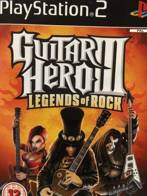 PS2 - Guitar Hero III - Legends of Rock -