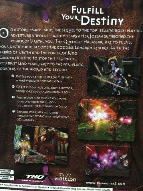 PS2 - Summoner 2