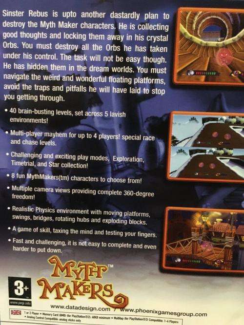 PS2 - Myth Makers Orbs Of Doom