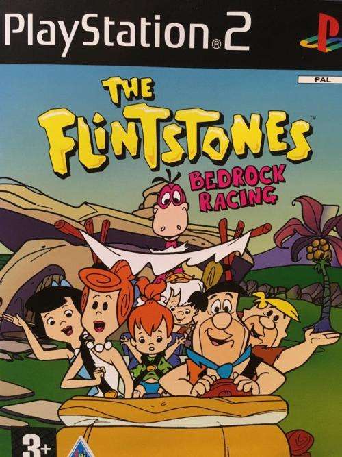 PS2 - The Flintstones Bedrock Racing