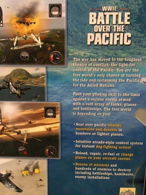 PS2 - WWII: Battle Over The Pacific