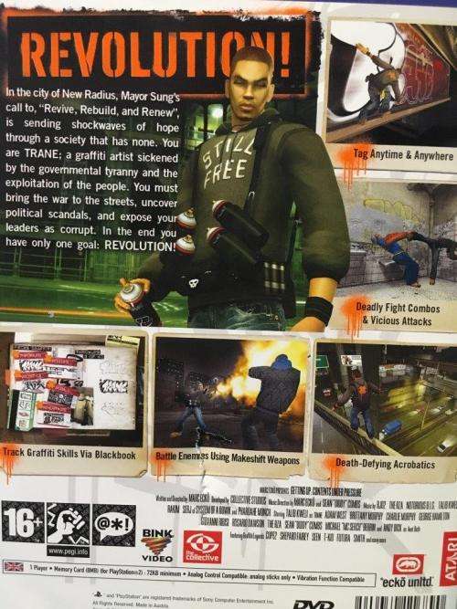 PS2 - Marc Ecko's Getting Up