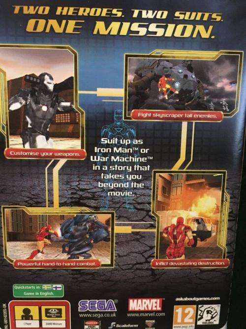 PSP - Iron Man 2 - The Video Game - PSP Essentials