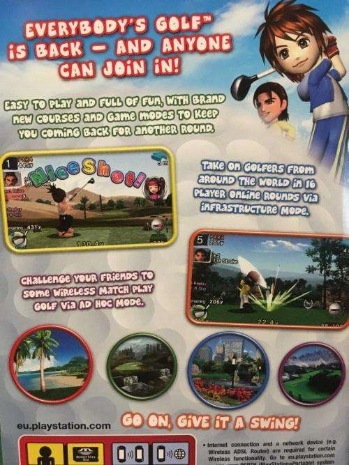 PSP - Everybody's Golf 2 - PSP Essentials