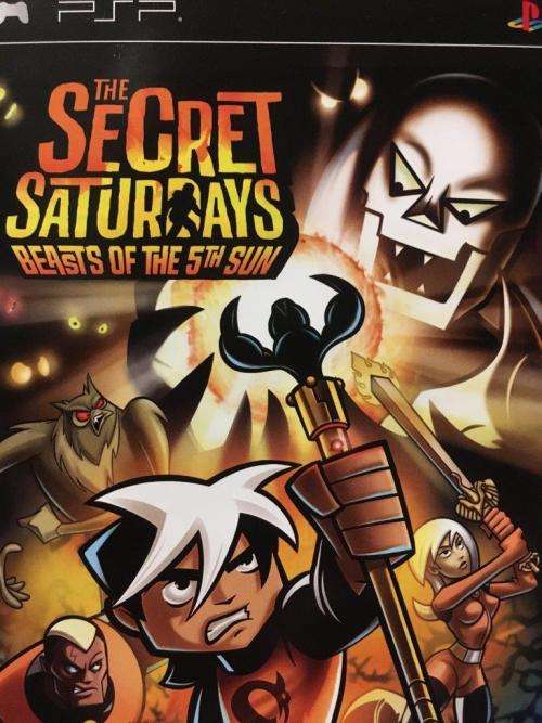 PSP - The Secret Saturdays Beasts of the 5th Sun