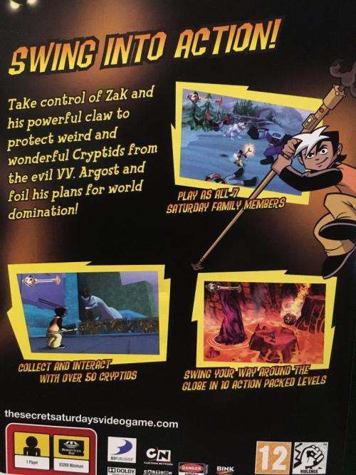 PSP - The Secret Saturdays Beasts of the 5th Sun