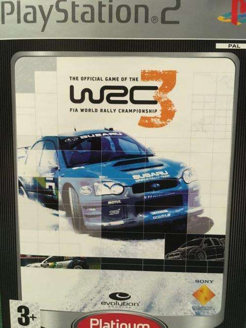 PS2 - WRC 3 - The Official Game of the FIA World Rally Championship Platinum