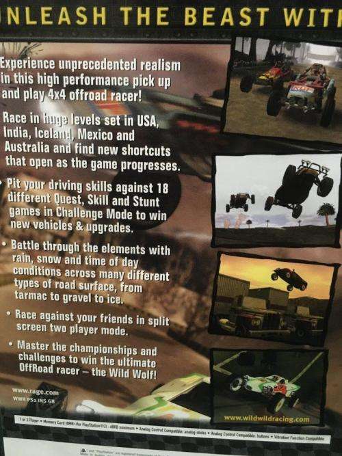 PS2 - Wild Wild Racing