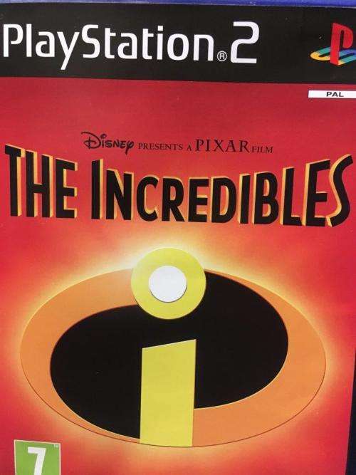PS2 - Disney Pixar The Incredibles