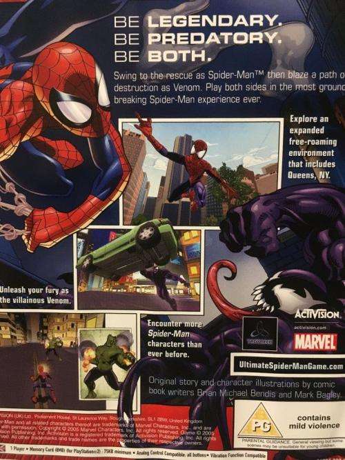 PS2 - Ultimate Spider-Man