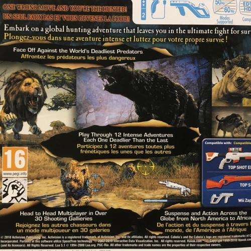 Wii - Cabela`s Dangerous Hunts 2011