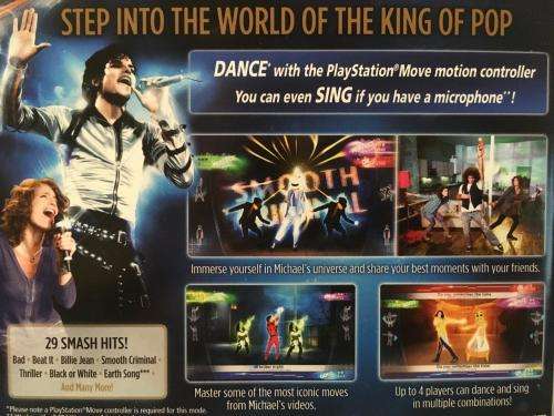 PS3 - Michael Jackson The Experience (Move Features)