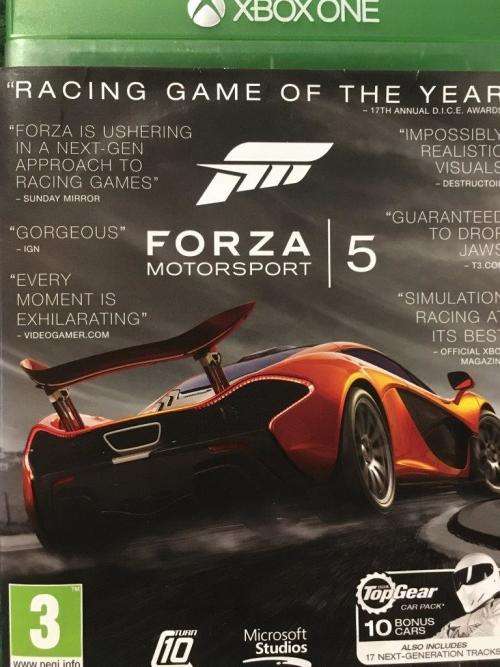 Xbox ONE - Forza Motorsport 5