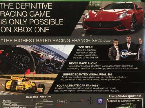 Xbox ONE - Forza Motorsport 5