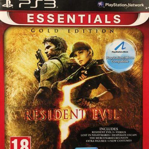 PS3 - Resident Evil 5 Gold Edition - Essentials